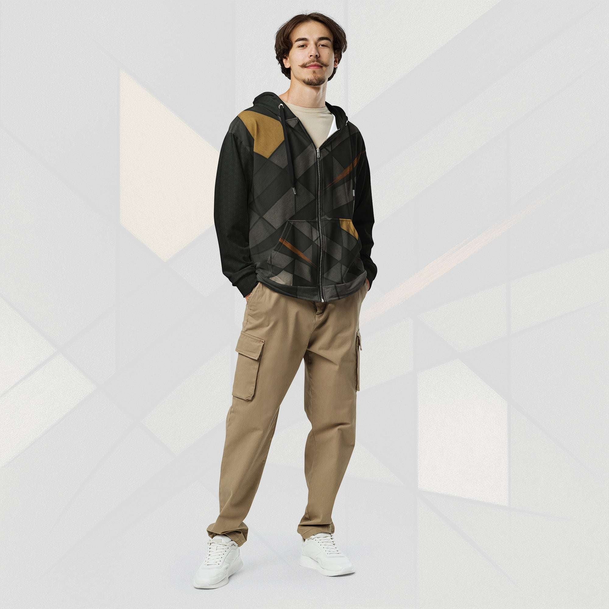 Men's Shadow Drip Hoodie (No.14)