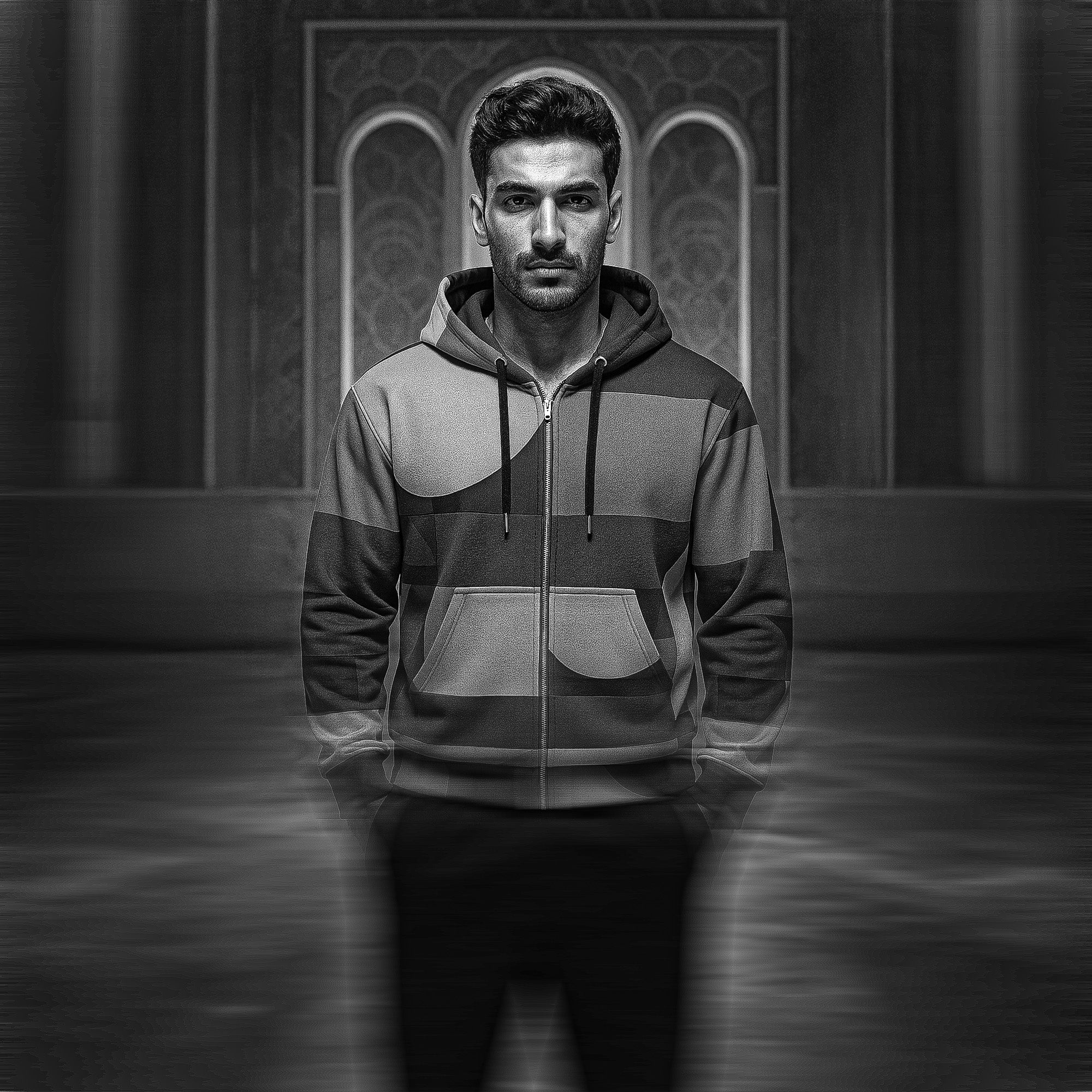 Men's Urban Utility Hoodie (No.09)