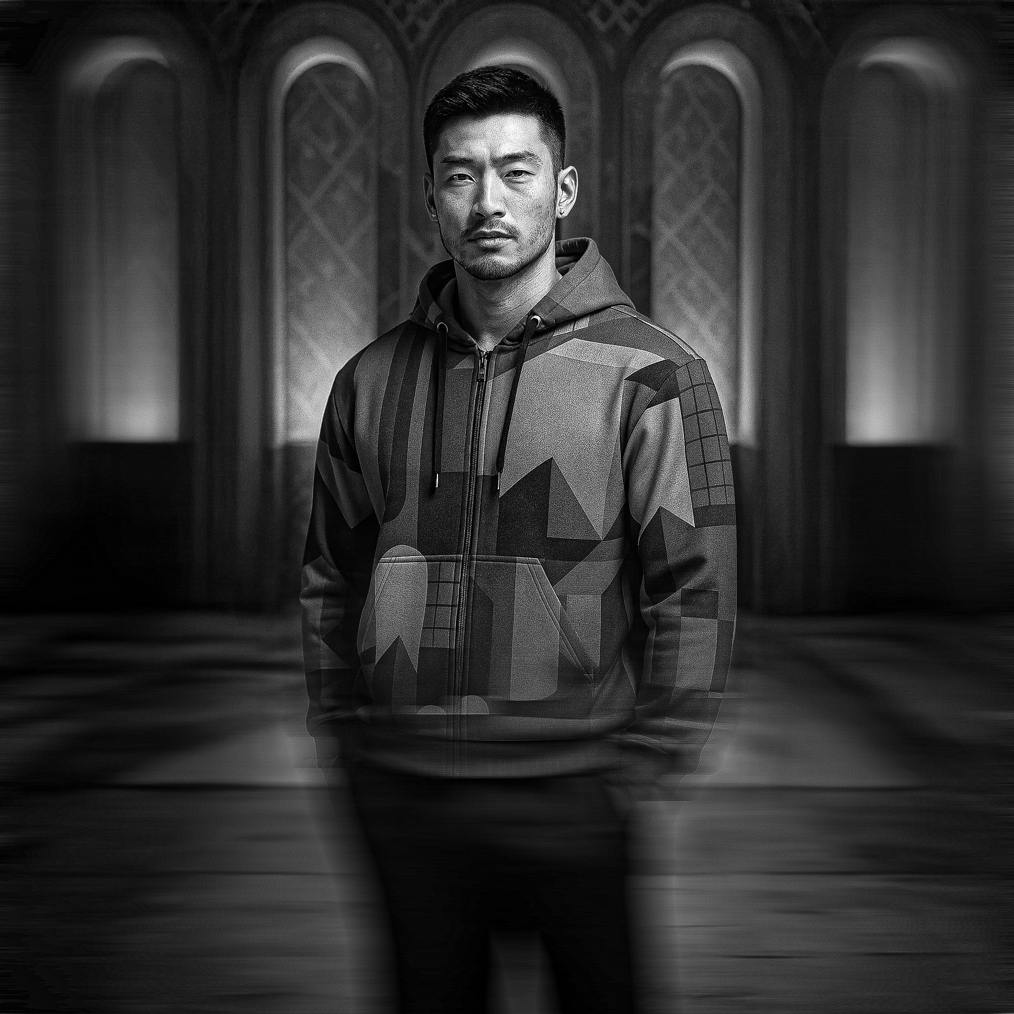 Men's Urban Utility Hoodie (No.10)