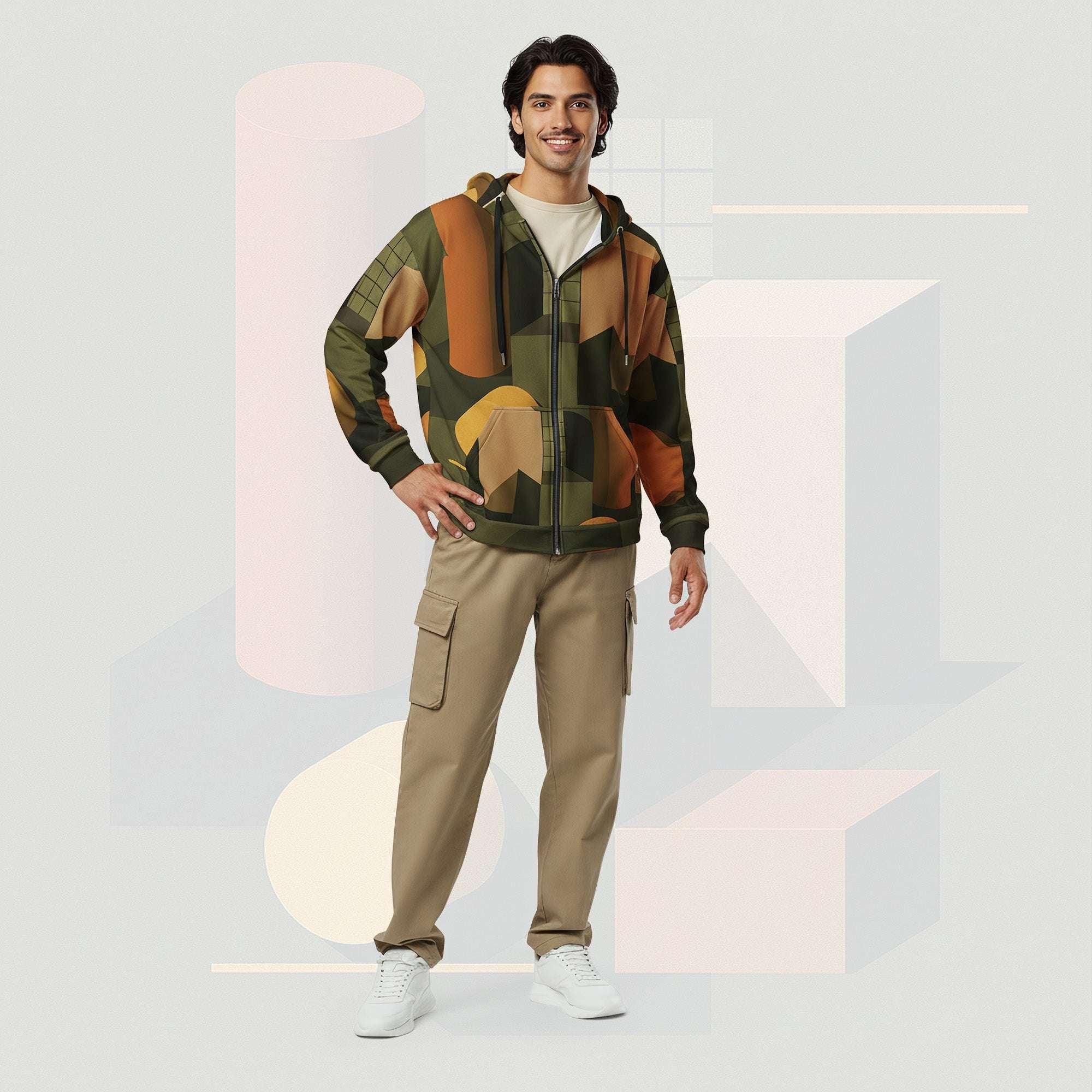 Men's Urban Utility Hoodie (No.10)