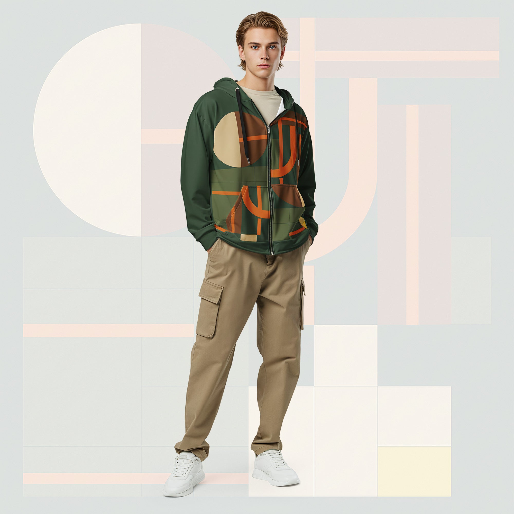 Men's Urban Utility Hoodie (No.11)