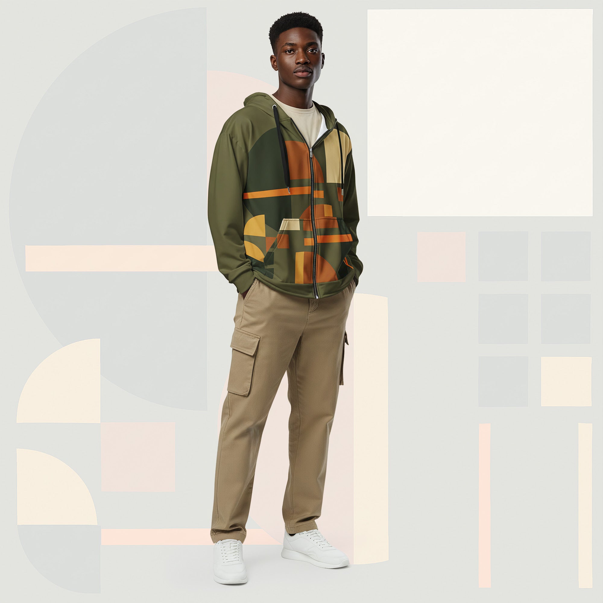 Men's Urban Utility Hoodie (No.12)