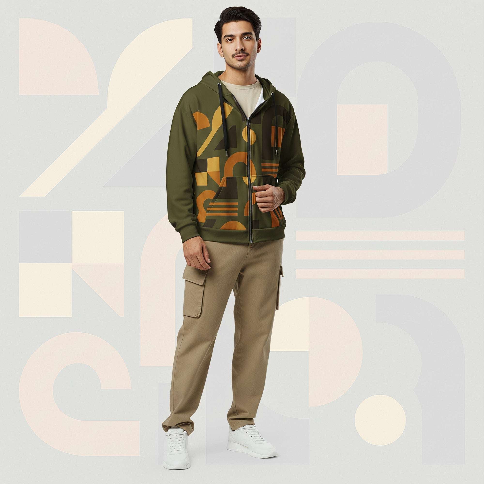 Men's Urban Utility Hoodie (No.13)