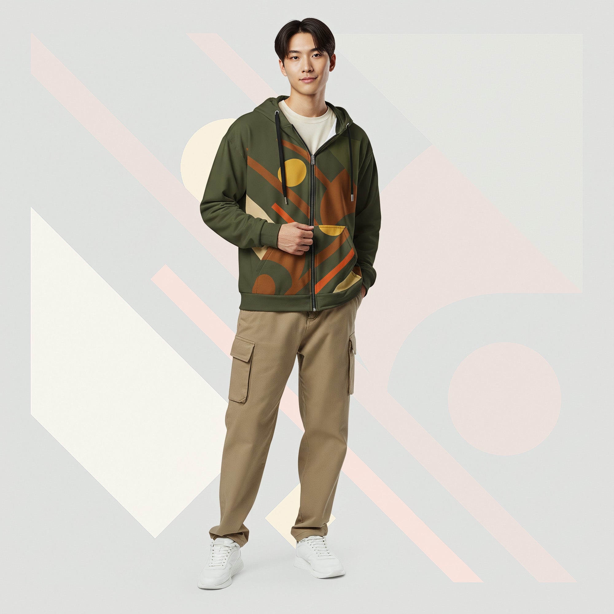 Men's Urban Utility Hoodie (No.14)