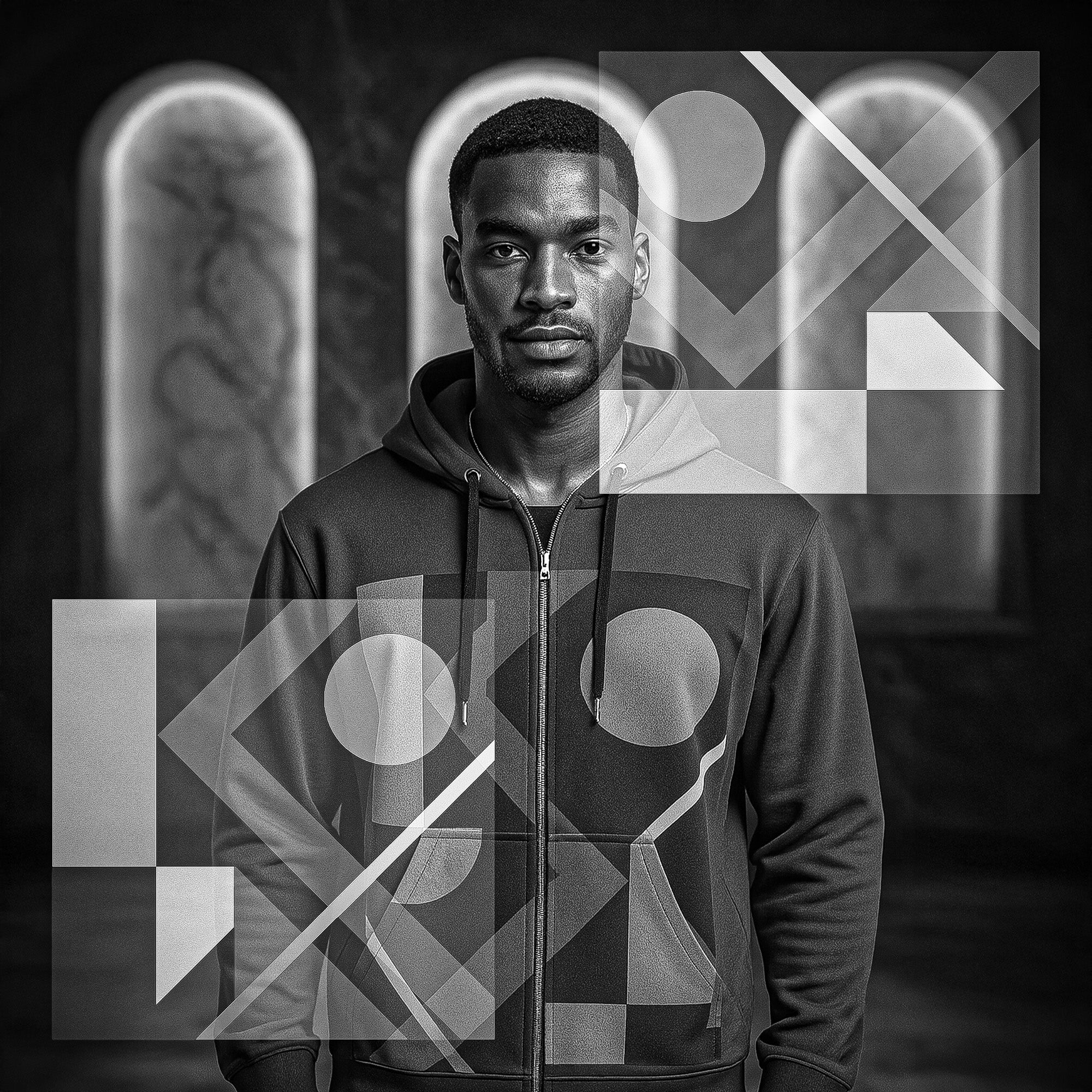 Men's Urban Utility Hoodie (No.19)