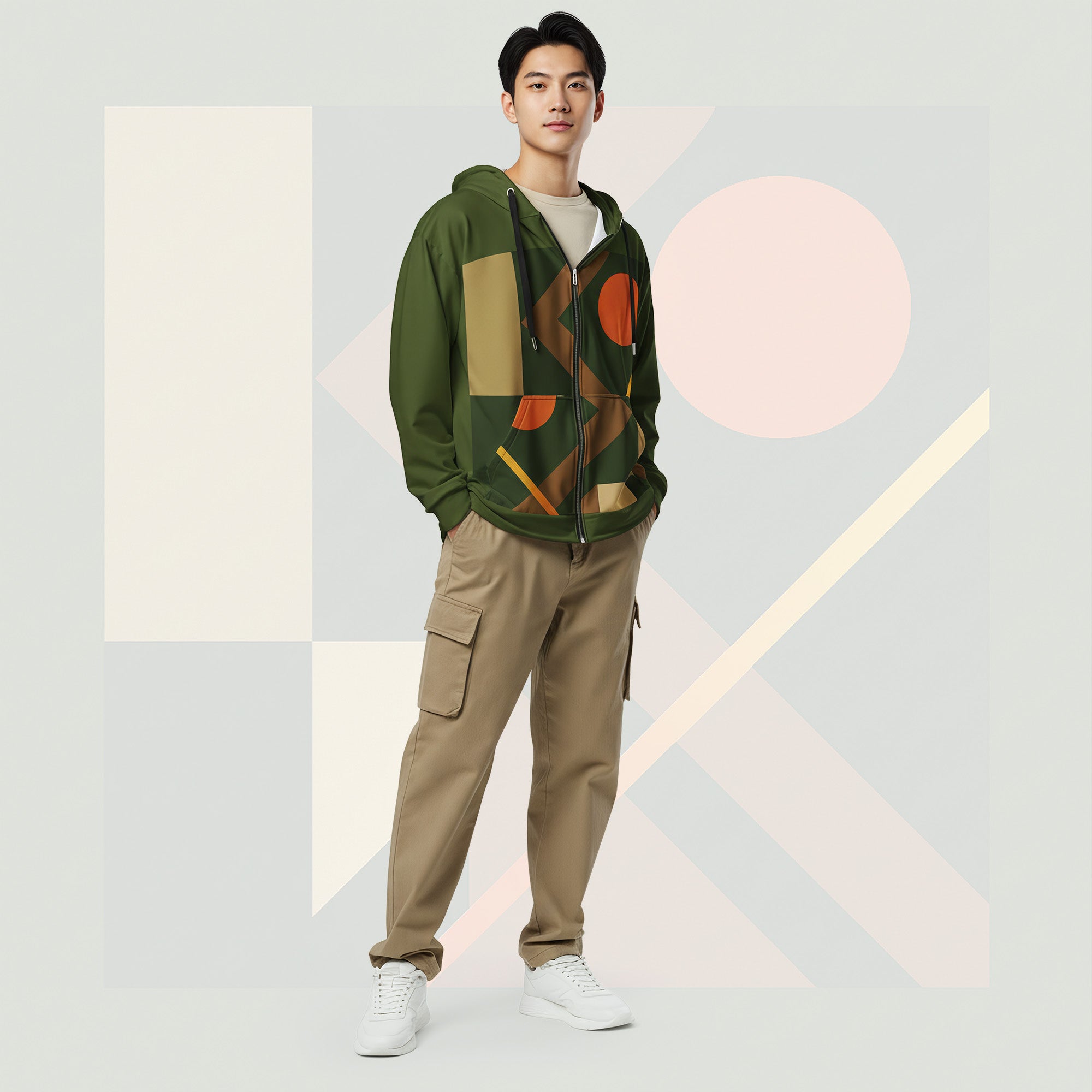 Men's Urban Utility Hoodie (No.19)