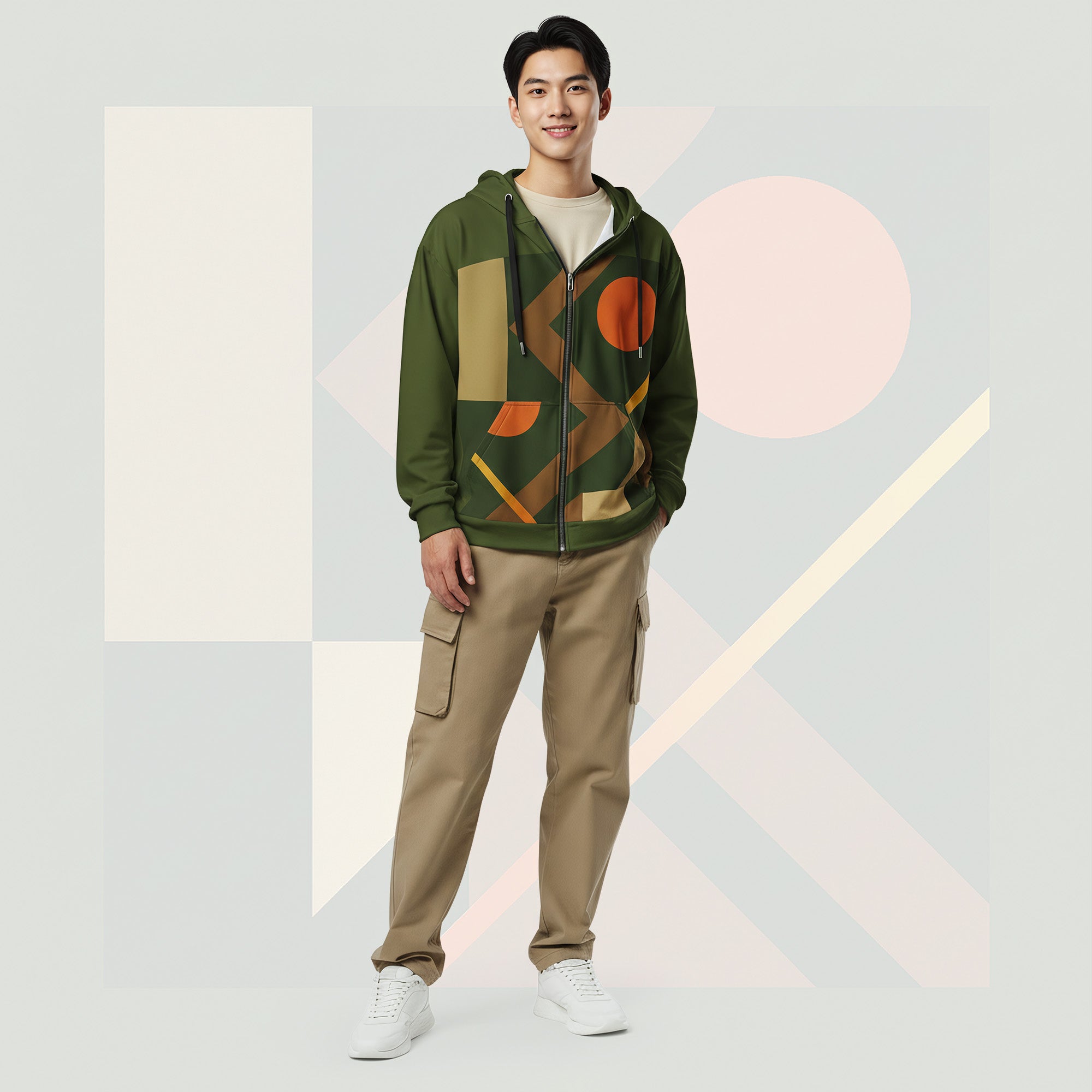 Men's Urban Utility Hoodie (No.19)