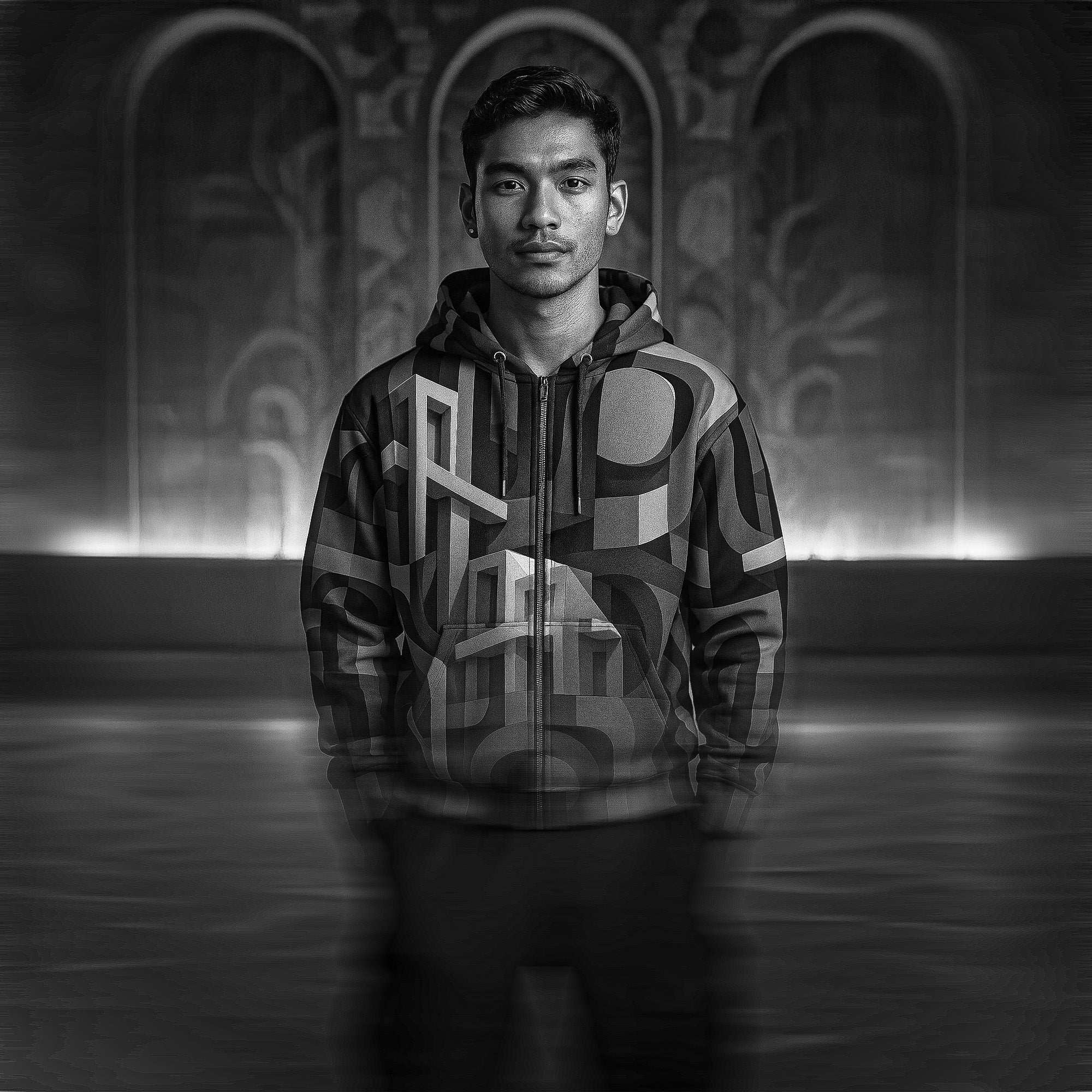 Men's Urban Utility Hoodie (No.02)