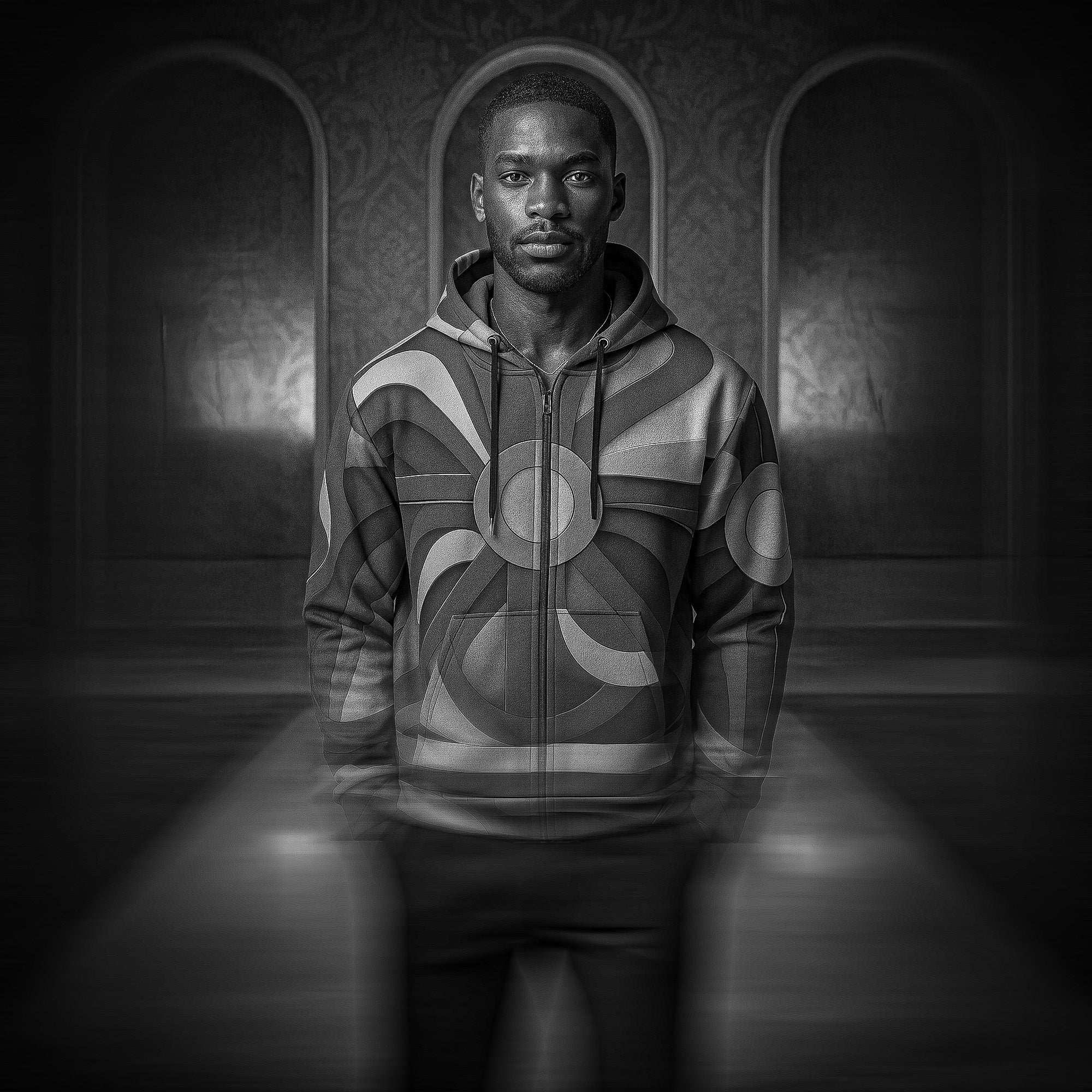 Men's Urban Utility Hoodie (No.03)