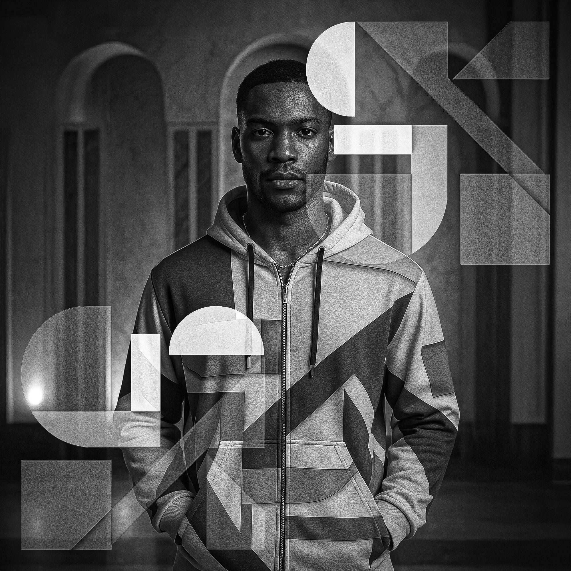 Men's Urban Utility Hoodie (No.07)