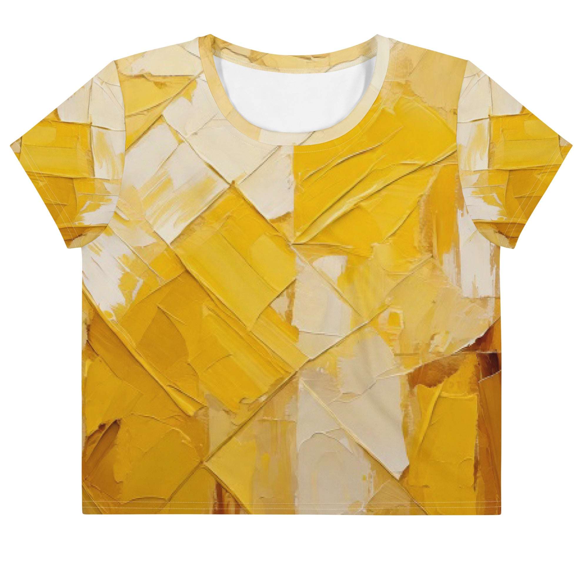 Rich Lemon-20 Crop Tee