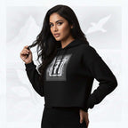 Women’s FrameEdge Crop Hoodie (No.03)