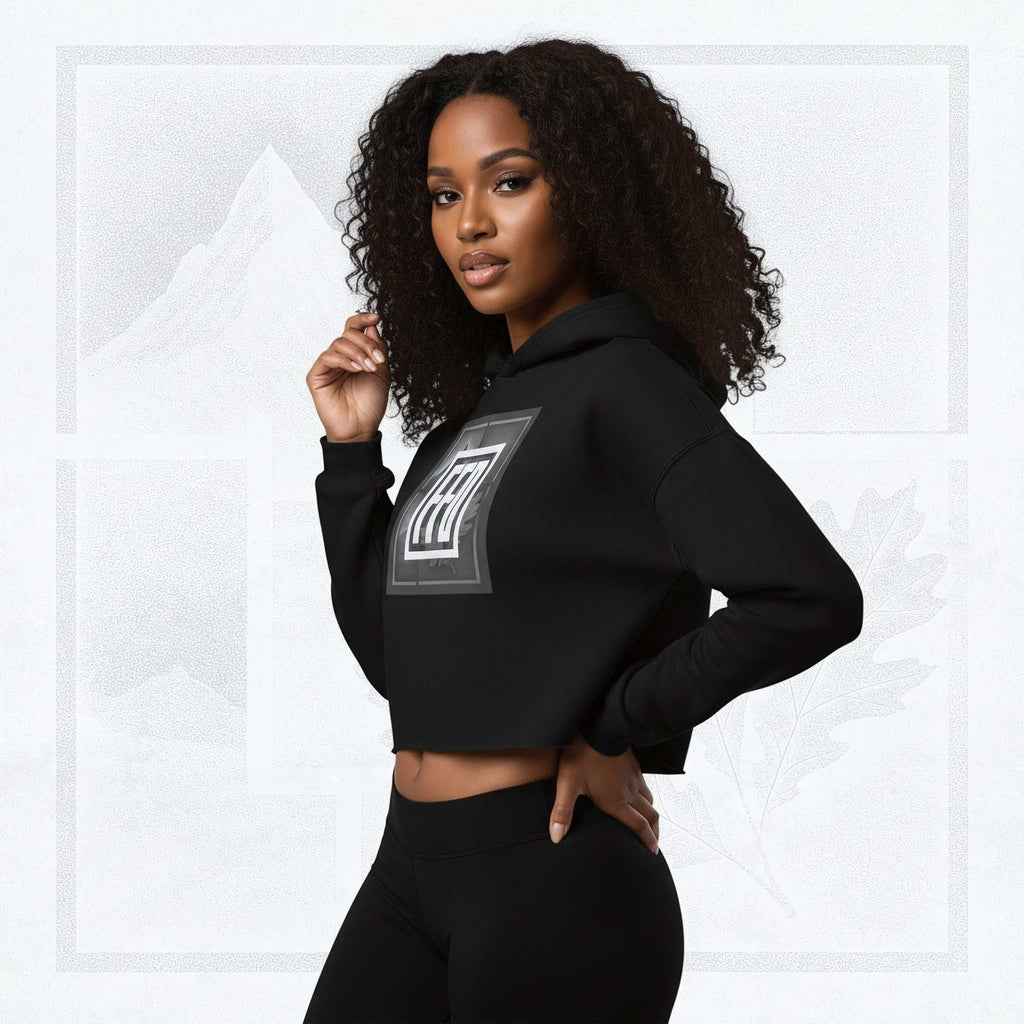 Women’s FrameEdge Crop Hoodie (No.06)