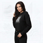 Women’s FrameEdge Crop Hoodie (No.09)