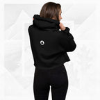 Women’s FrameEdge Crop Hoodie (No.10)