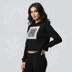 Women’s FrameEdge Crop Hoodie (No.11)