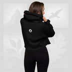 Women’s FrameEdge Crop Hoodie (No.13)