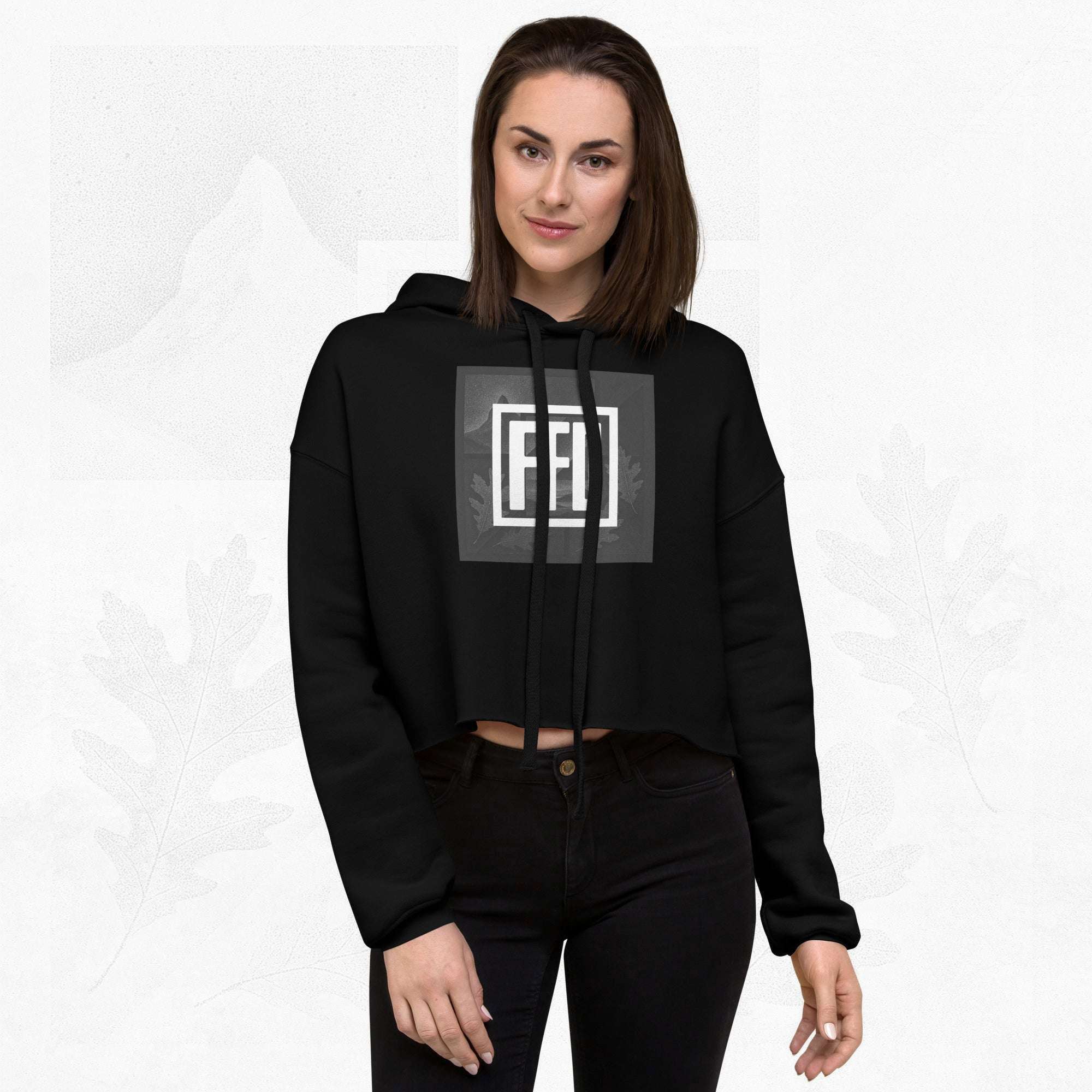 Women’s FrameEdge Crop Hoodie