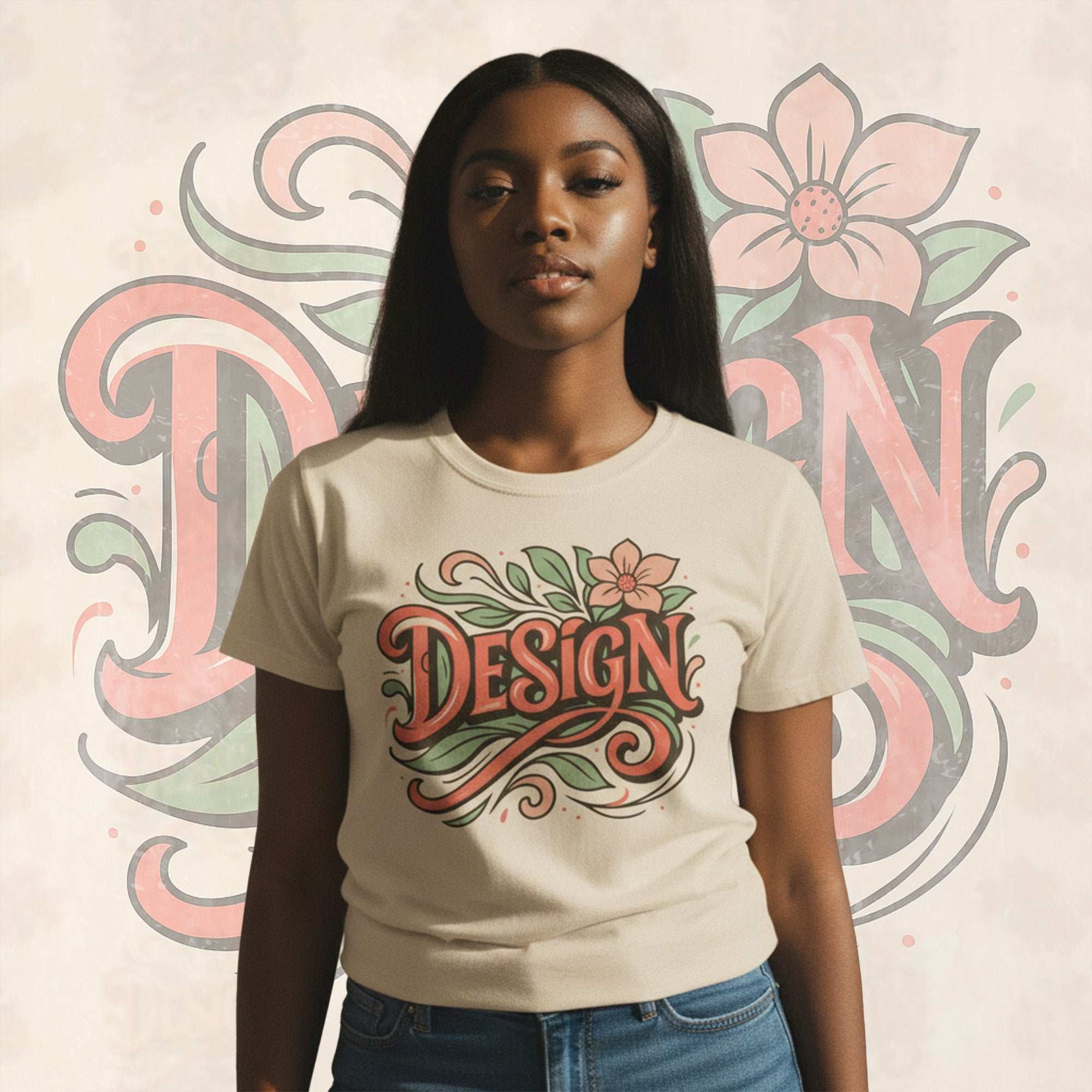 Women's Brand Tag Tee (No.14)