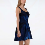 Women's Deep Blue Skater Dress