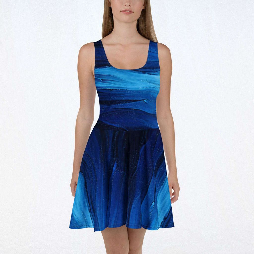 Women's Deep Indigo Skater Dress