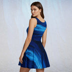 Women's Deep Indigo Skater Dress