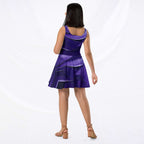 Women's Deep Violet Skater Dress (No.10)