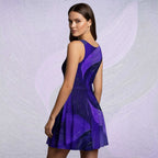 Women's Deep Violet Skater Dress