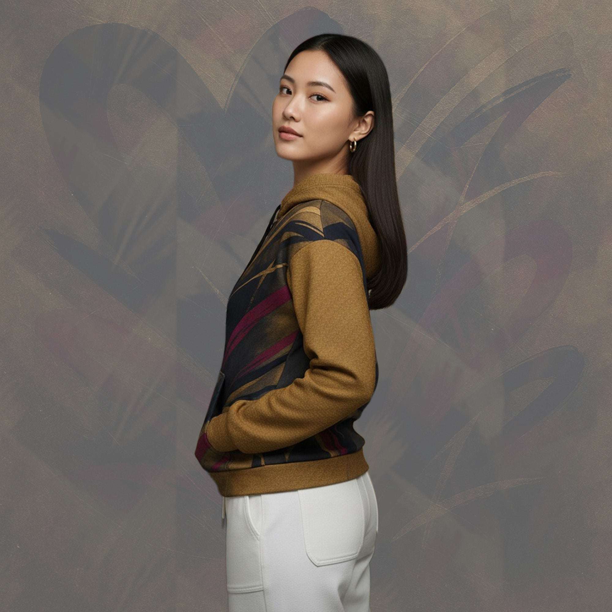 Women's Luxe Bar Hoodie (No.03)