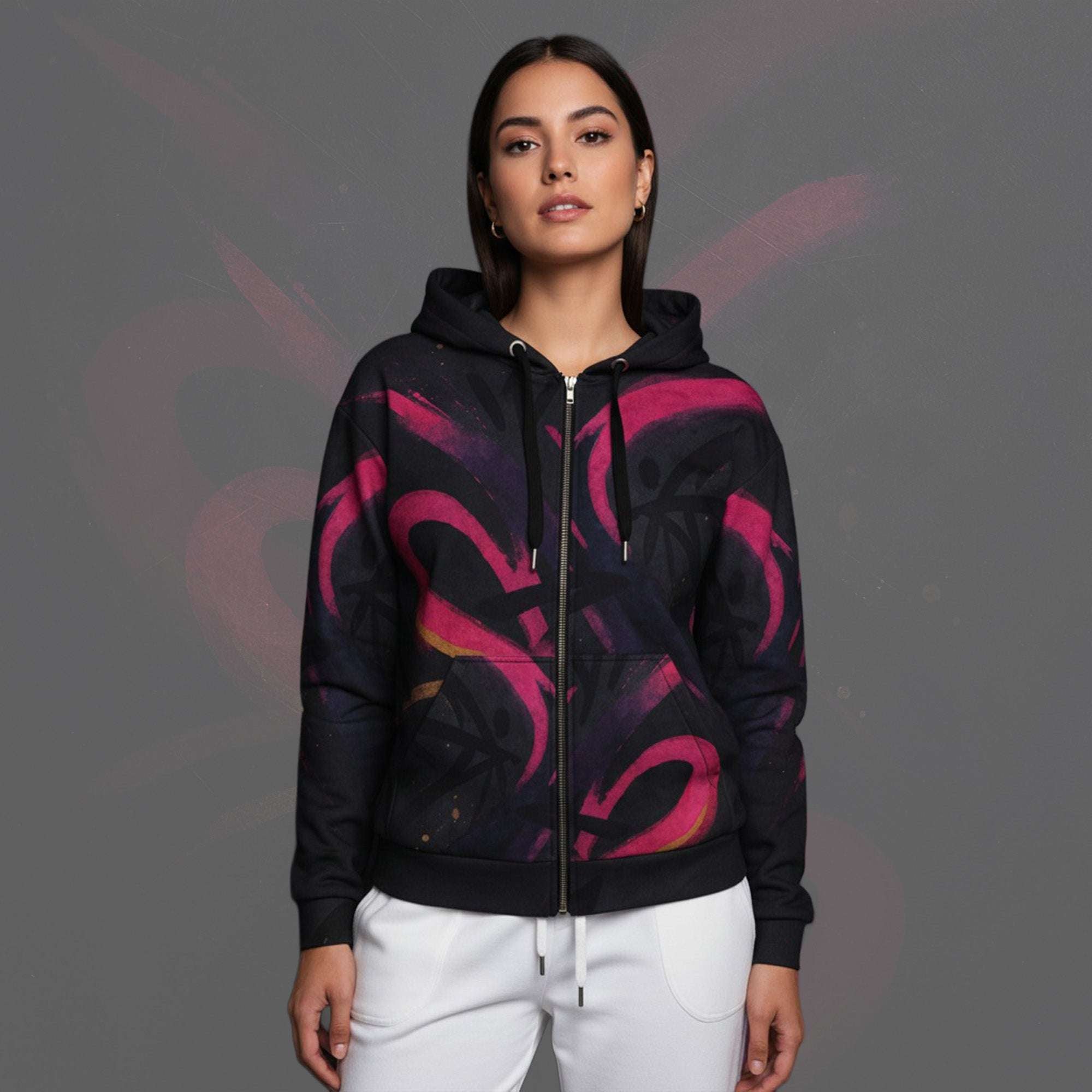 Women's Luxe Bar Hoodie (No.16)