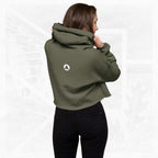 Women’s FrameEdge Crop Hoodie (No.07)