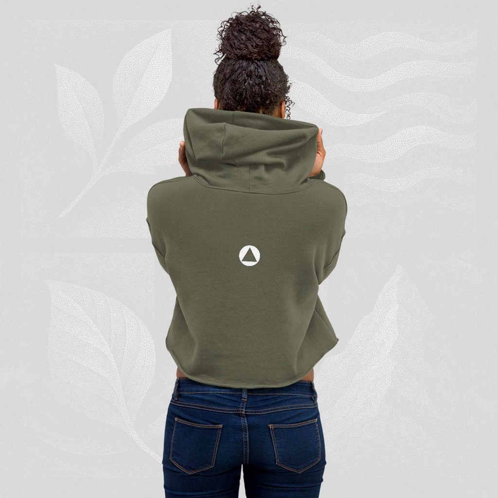 Women’s FrameEdge Crop Hoodie (No.15)