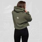Women’s FrameEdge Crop Hoodie (No.19)