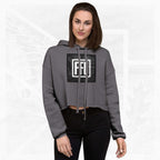 Women’s FrameEdge Crop Hoodie (No.07)