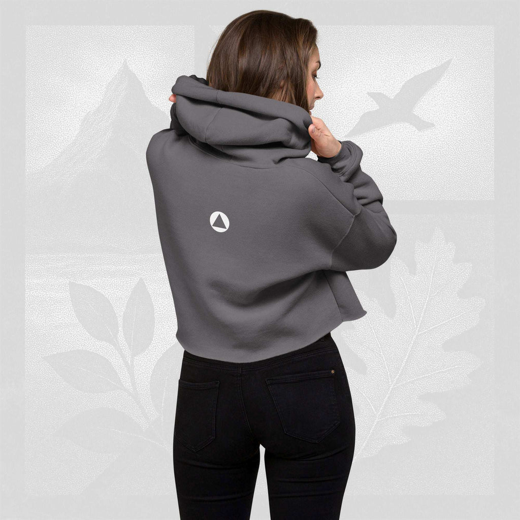 Women’s FrameEdge Crop Hoodie (No.13)