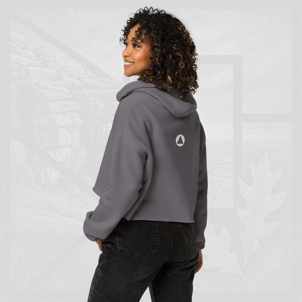 Women’s FrameEdge Crop Hoodie (No.17)