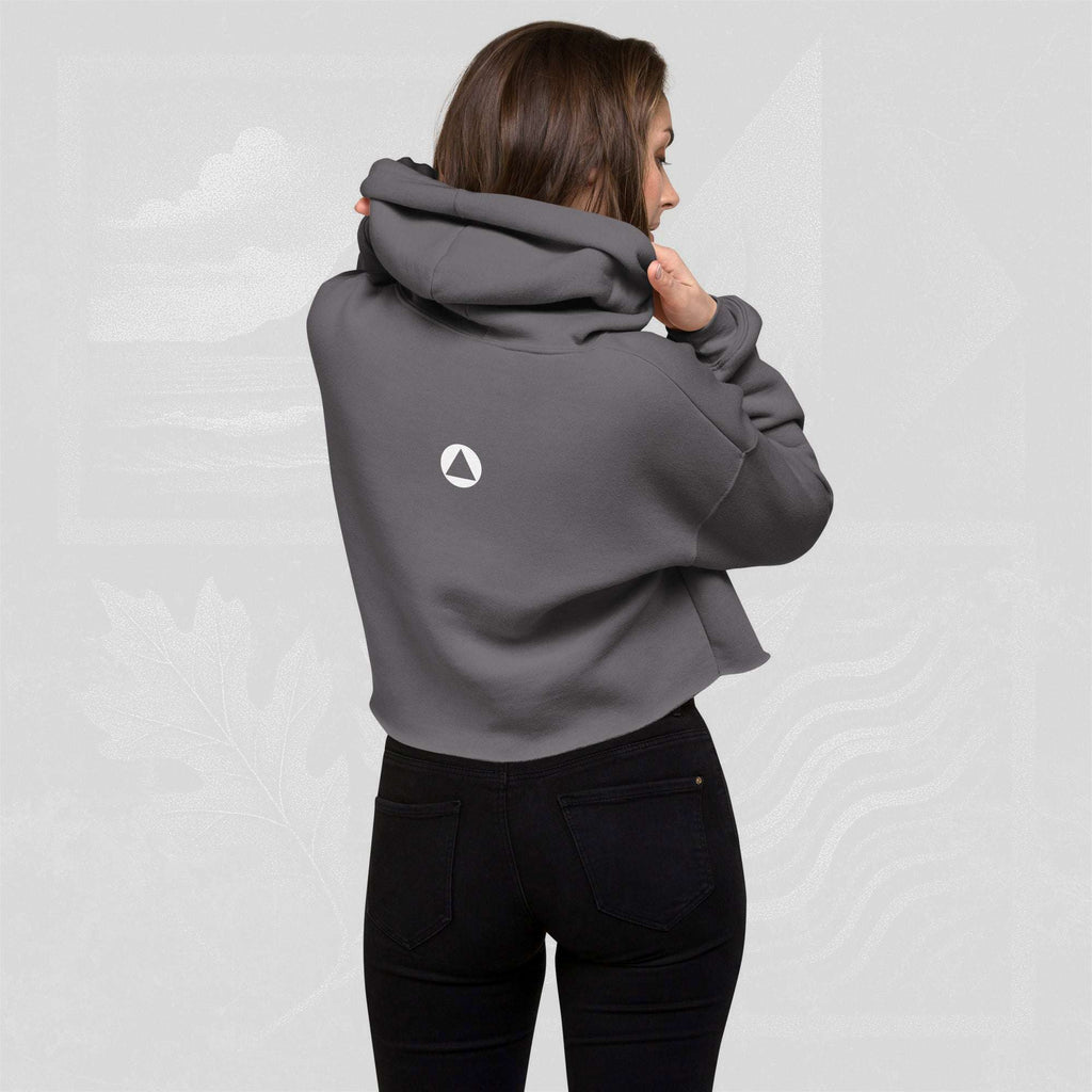 Women’s FrameEdge Crop Hoodie (No.19)