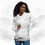 Women's Watercolour-Print Muse Hoodie (No.02)