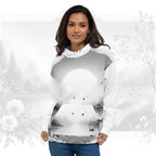 Women's Watercolour-Print Muse Hoodie (No.07)