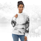 Women's Watercolour-Print Muse Hoodie (No.09)