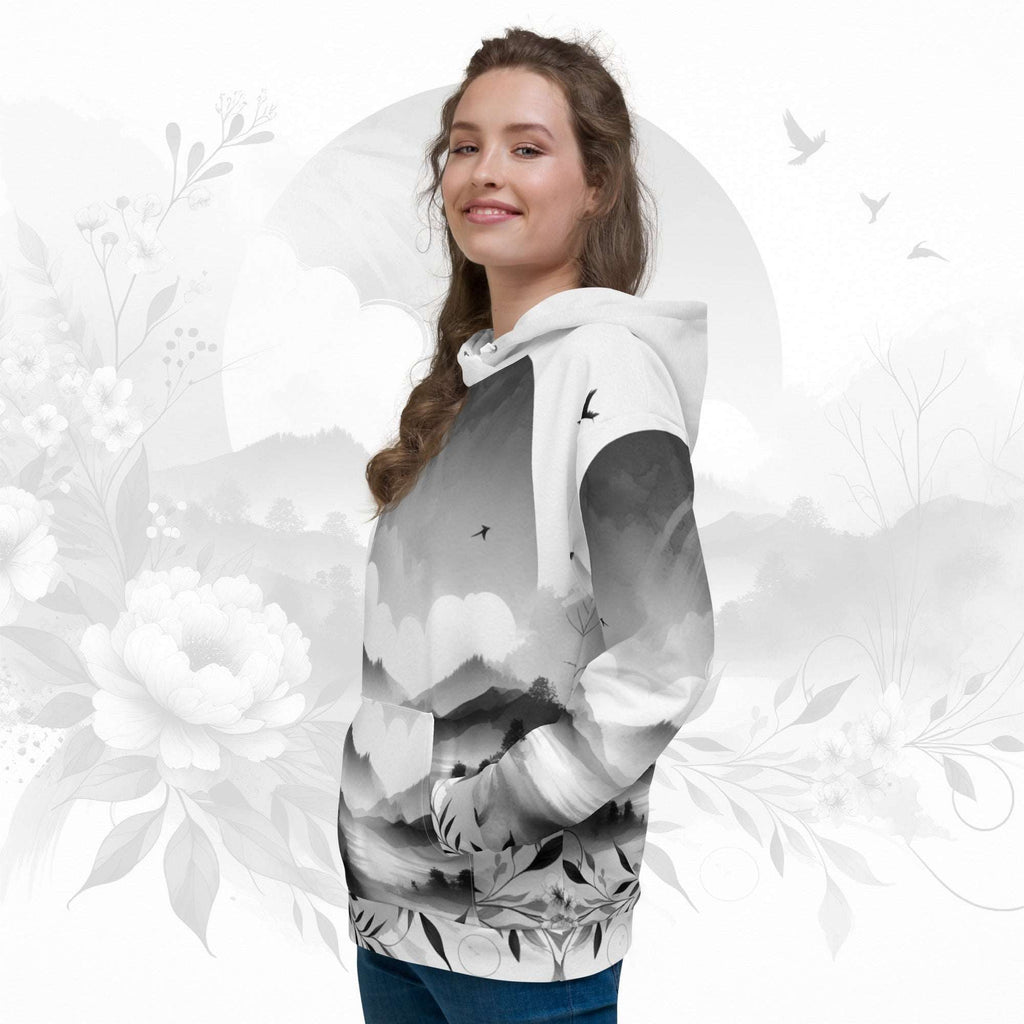 Women's Watercolour-Print Muse Hoodie