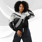 Women's ICN Cropped Windbreaker Print (No.18)