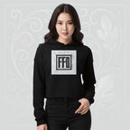 Women’s FrameEdge Crop Hoodie (No.12)