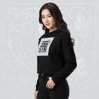 Women’s FrameEdge Crop Hoodie (No.12)