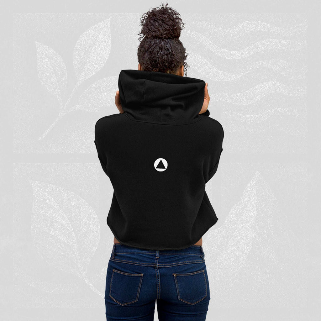 Women’s FrameEdge Crop Hoodie (No.15)