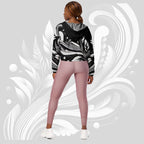 Women's ICN Cropped Windbreaker Print (No.04)