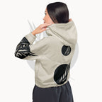 Women's ICN Cropped Windbreaker Print (No.06)