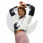 Women's ICN Cropped Windbreaker Print (No.07)