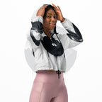 Women's ICN Cropped Windbreaker Print (No.08)