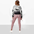 Women's ICN Cropped Windbreaker Print (No.20)